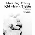 Thái Độ Đúng Khi Hành Thiền